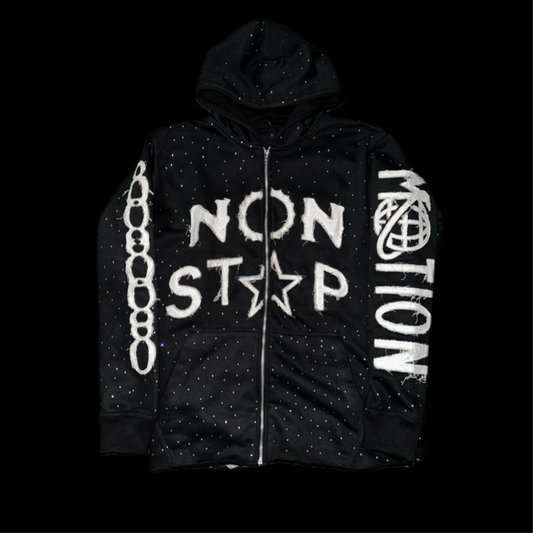 Non Stop Motion ~ Zip up Hoodie